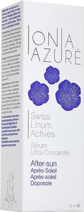 Produktbild Ionia Azuré Swiss Linum Actives After-sun (50 ml, After Sun Öl)
