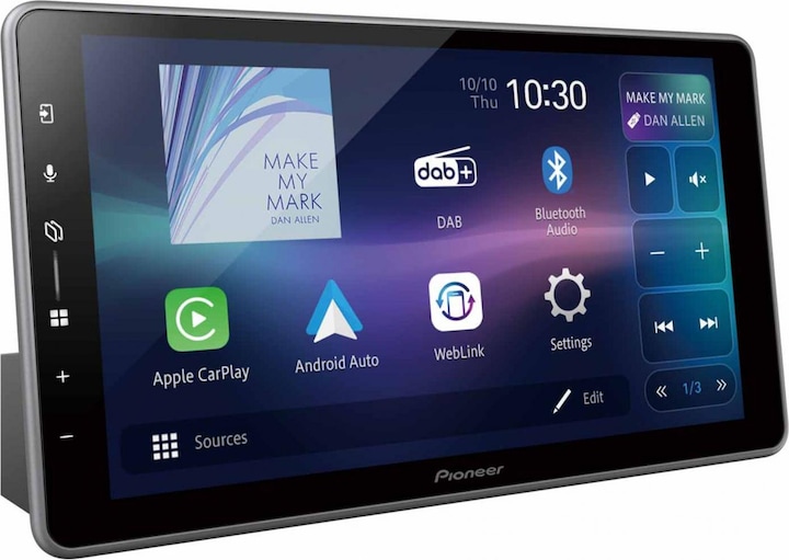 Actual product image Pioneer SPH-DA97DABUNI (Android car, Apple Carplay)