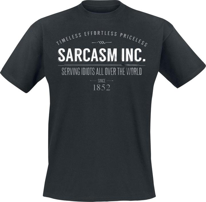 Produktbild Gaming-Sprüche Sarcasm Inc. (S)