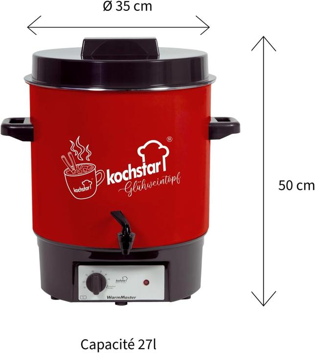 Produktbild Kochstar Elektrischer Sterilisator und Wärmer (27 l)