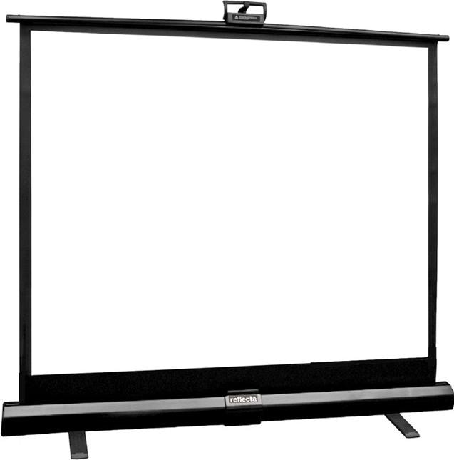 Produktbild Reflecta Bodenleinwand portable 210x225 (203x152) schwarzer Rücken/schwarzer Rand (82.68", 4:3)