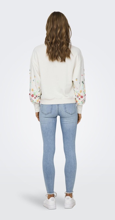 Actual product image Only Regular fit Round neck Ribbed cuffs Drop shoulder Sweatshirt Sweatshirt (L)