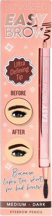 Immagine prodotto Sunkissed Matita per sopracciglia medio-scure Easy Brows Ultra Defining Tip (Medio-scuro)