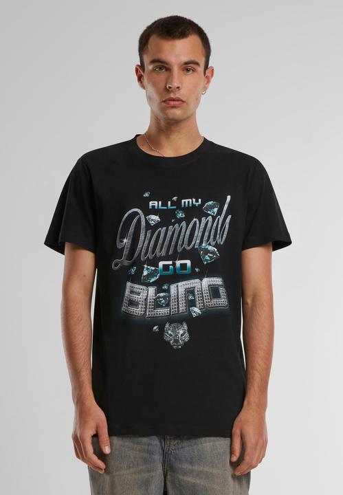Produktbild Mister Tee Diamonds Go Bling Tee - 89291 (L)