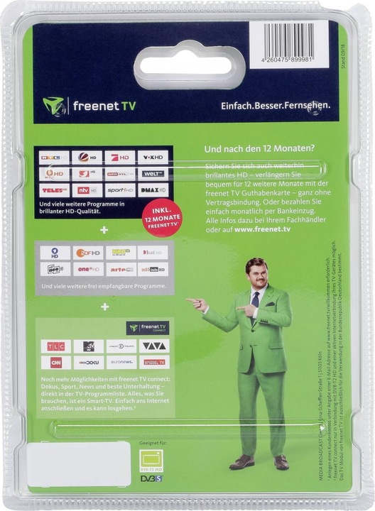 Freenet TV CI+ module incl. 12 maanden (Irdeto, CI-module)