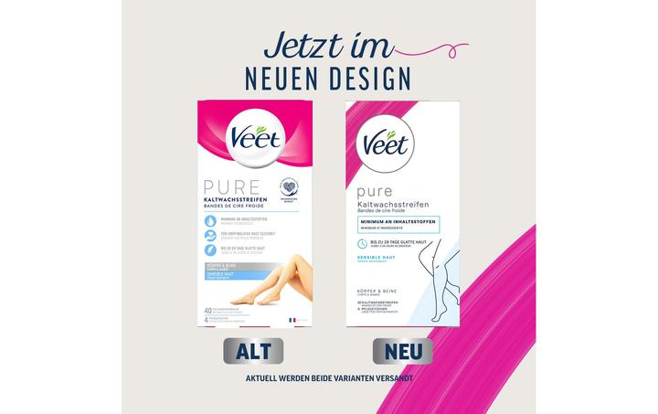 Produktbild Veet Kaltwachsstreifen (40 x, 91 g)