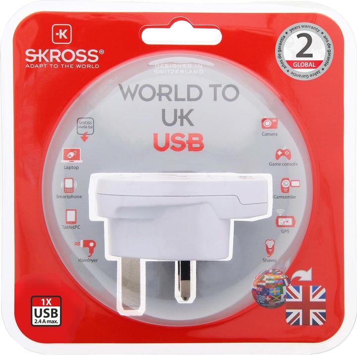 Produktbild Skross World to UK USB