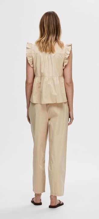Actual product image Selected Femme Ruched top (42)