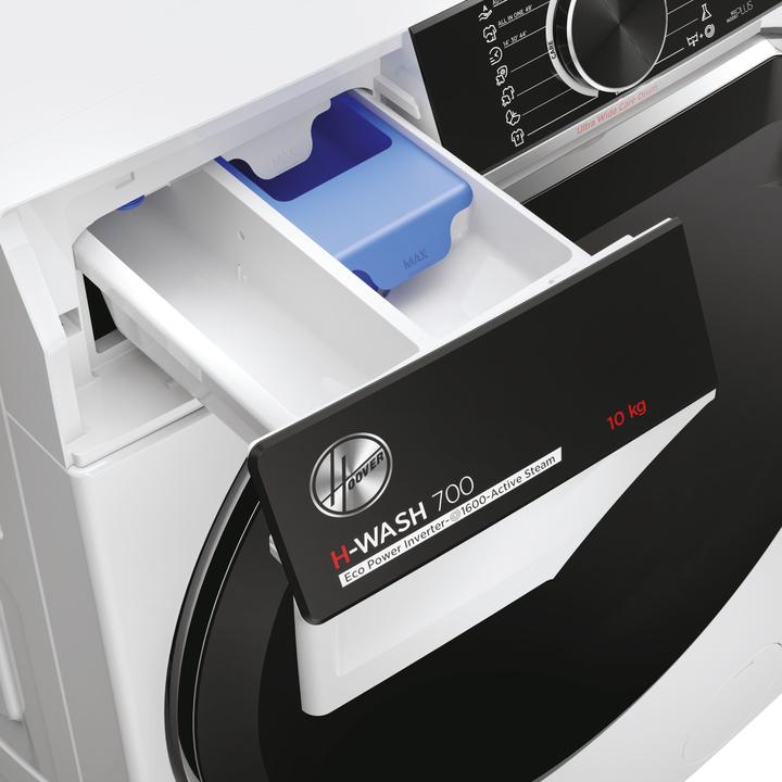 Immagine prodotto Hoover H-WASH 700 H7W 610MBC-S lavatrice Caricamento frontale 10 kg 1600 Giri/min Bianco (10 kg, A sinistra)