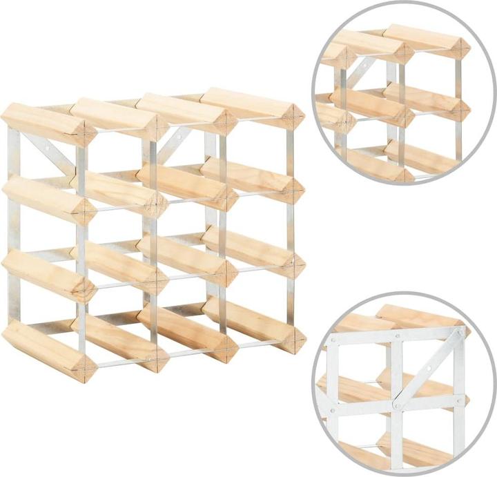 Produktbild VidaXL Dorkas (80 x 22.5 x 80 cm, 72 Fl.)