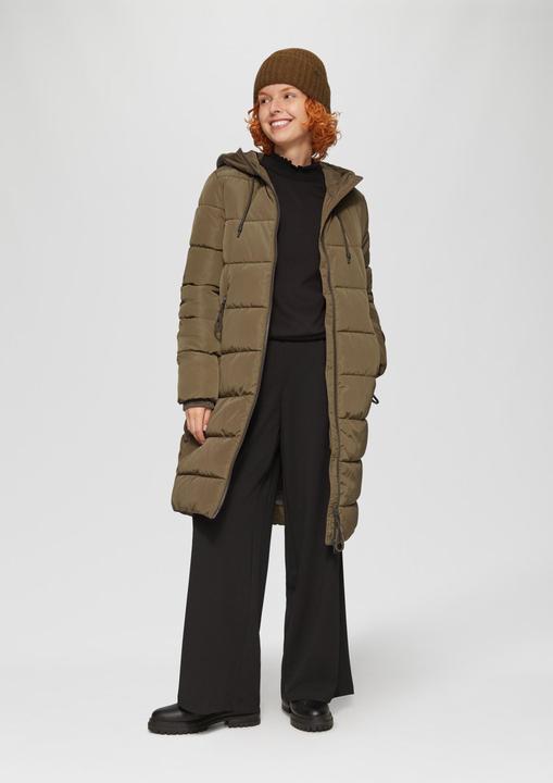 Produktbild S.Oliver Outdoor-Mantel Gesteppter Mantel mit Kapuze