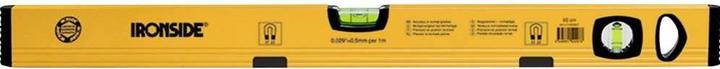 Actual product image Ironside Aluminium magnetic spirit level 60 cm with 2 spirit levels, 1 piece, 100242 (59.10 cm)