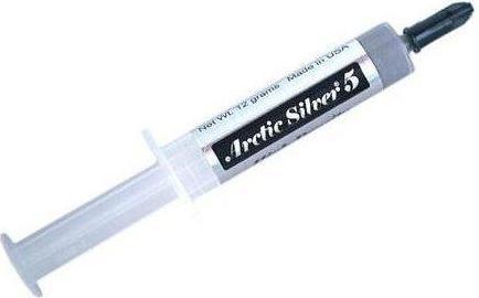 Arctic Silver Sidabrinis AS5, 12g masse dissipatrice thermique Pâte thermique 350000 W (9 W/m K, 12 g)