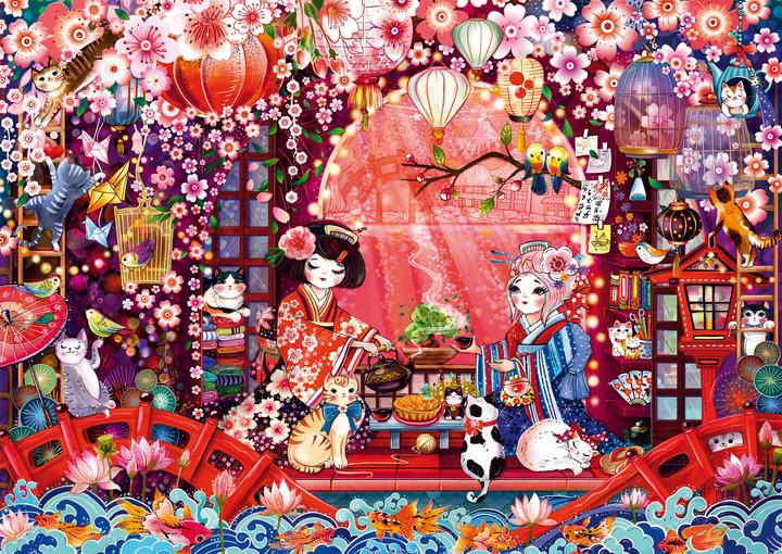 Actual product image Schmidt Spiele Japanische Teezeremonie 500 Teile (500 pieces)