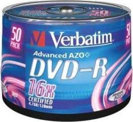Immagine prodotto Verbatim Dvd-R (50 x)