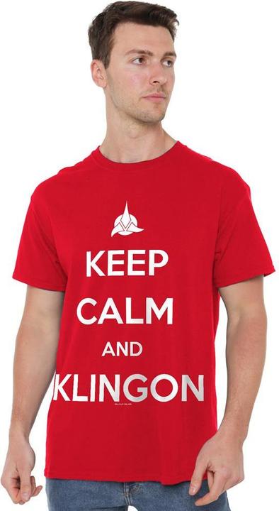 Immagine prodotto Calm Klingon Maglietta Uomo (4XL)