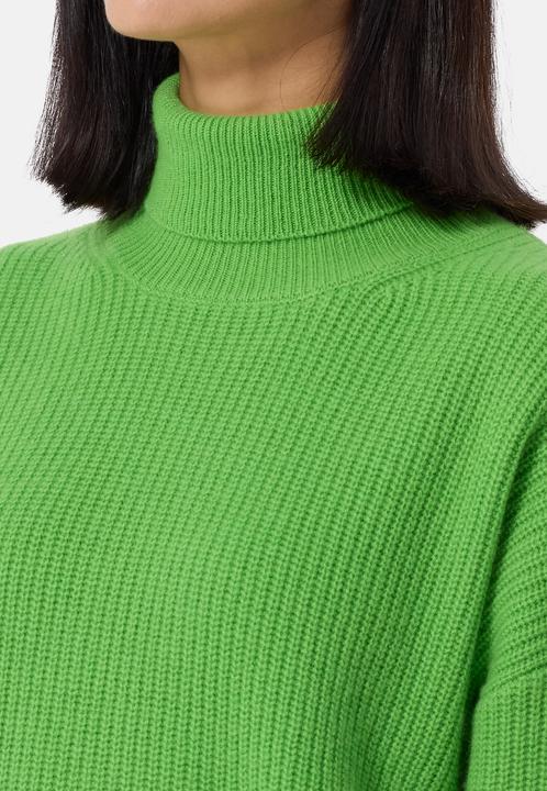 Immagine prodotto Cash-Mere Wolle Kaschmir Oversize Style Rollkragen Pullover (M)