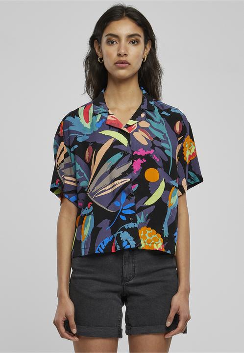 Immagine prodotto Urban Classics Camicia Resort in viscosa da donna - 12502 (S)