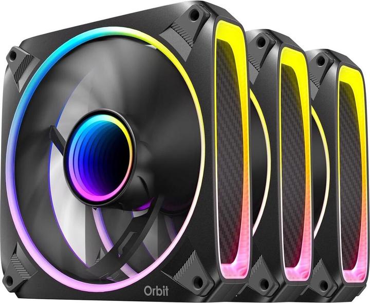 Antec Orbit 120 ARGB - Noir (120 mm, 3x)