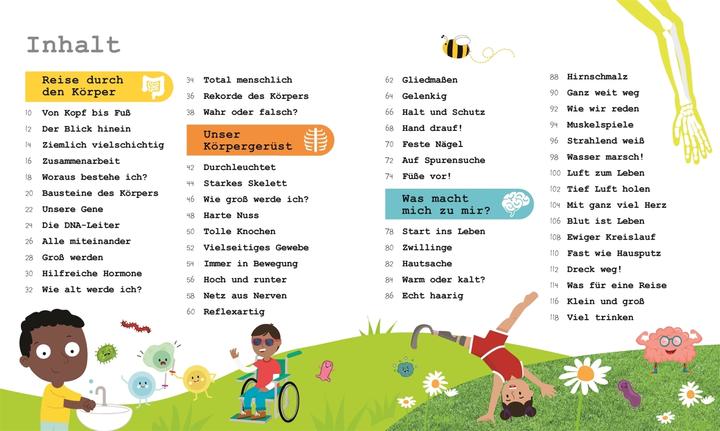 Produktbild Wissen für Vorschulkids Was weisst du über den Körper (Deutsch, Andrea Mills, Bipasha Choudhury, 2024)