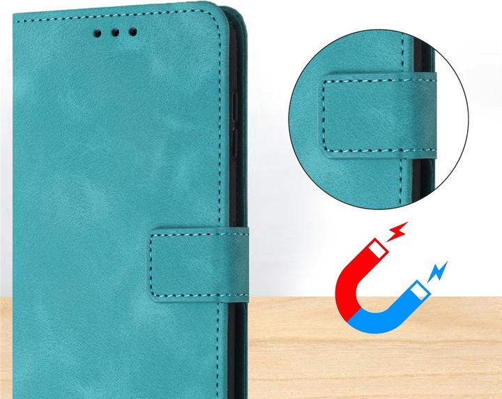 Image du produit Cover-Discount iPhone 17 – Wildleder Look Etui im Vintage Design (Apple iPhone 17)