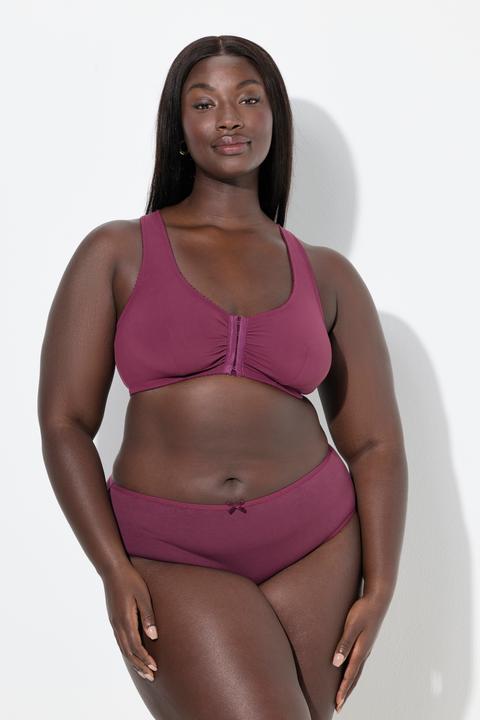 Actual product image Ulla Popken Lace Back Front Close Bralette (85 D)