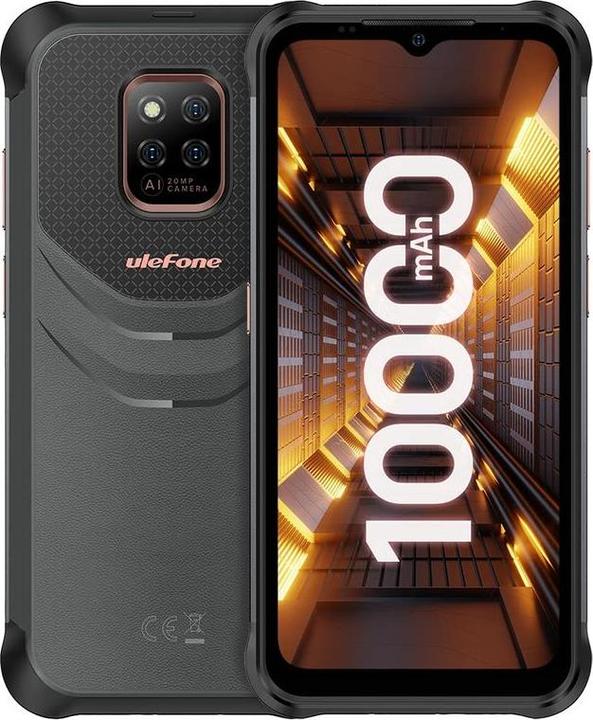 Ulefone Power Armor 14 Pro (128 Go, Noir, 6.52", Double SIM hybride, 4G)