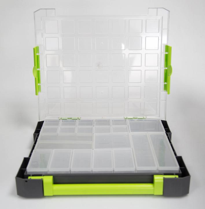 Produktbild RS PRO Plastic Storage Box with 21 inserts