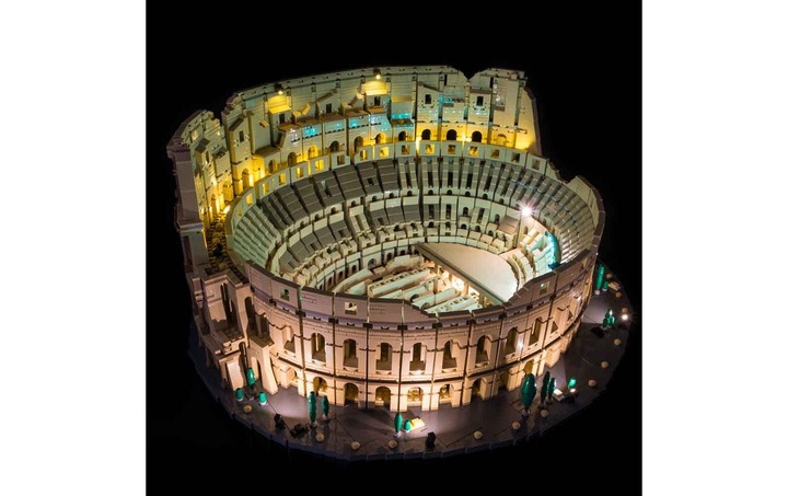 Actual product image Light my bricks LED light set for LEGO Colosseum