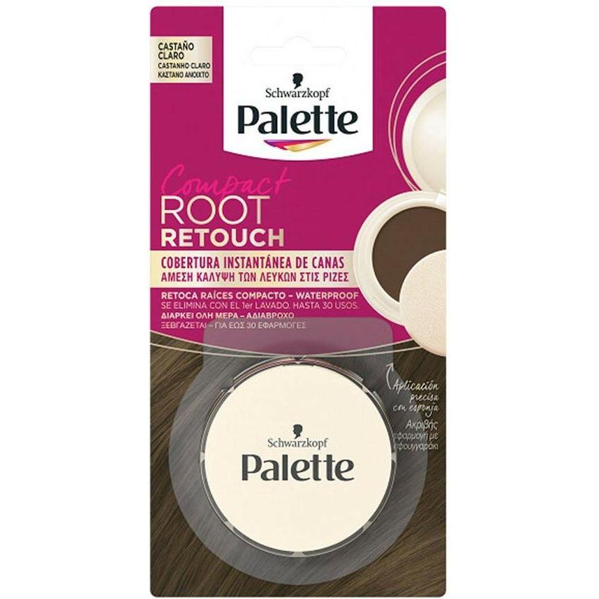 Schwarzkopf, Haarfarbe, Tinte Pelo Palette Retoca Raicces Casta?o Claro (Raicces Castao Claro)