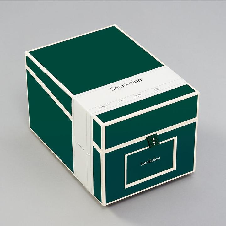 Productafbeelding Semikolon Fotodoos Groen (10 x 15 cm, 9 x 13 cm)