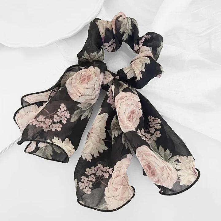 Produktbild Avizar Maxi-Haargummi mit Blumenschal (Haargummi)