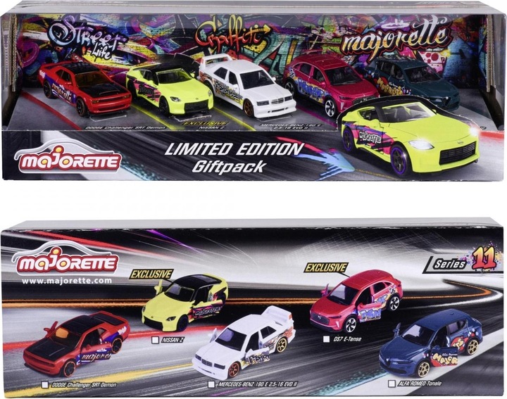 Actual product image Majorette Limited Edition 11, 5 Pieces Giftpack