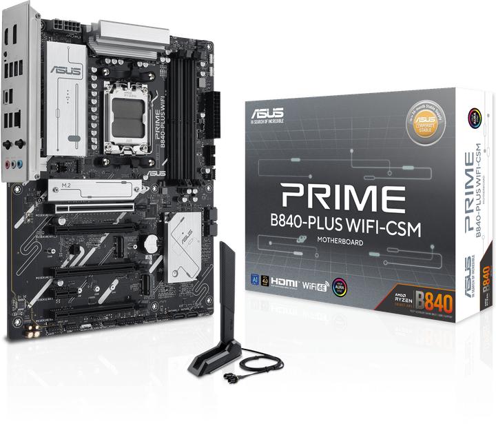 Productafbeelding ASUS PRIME B840-PLUS WIFI (AM5, AMD B840, ATX)