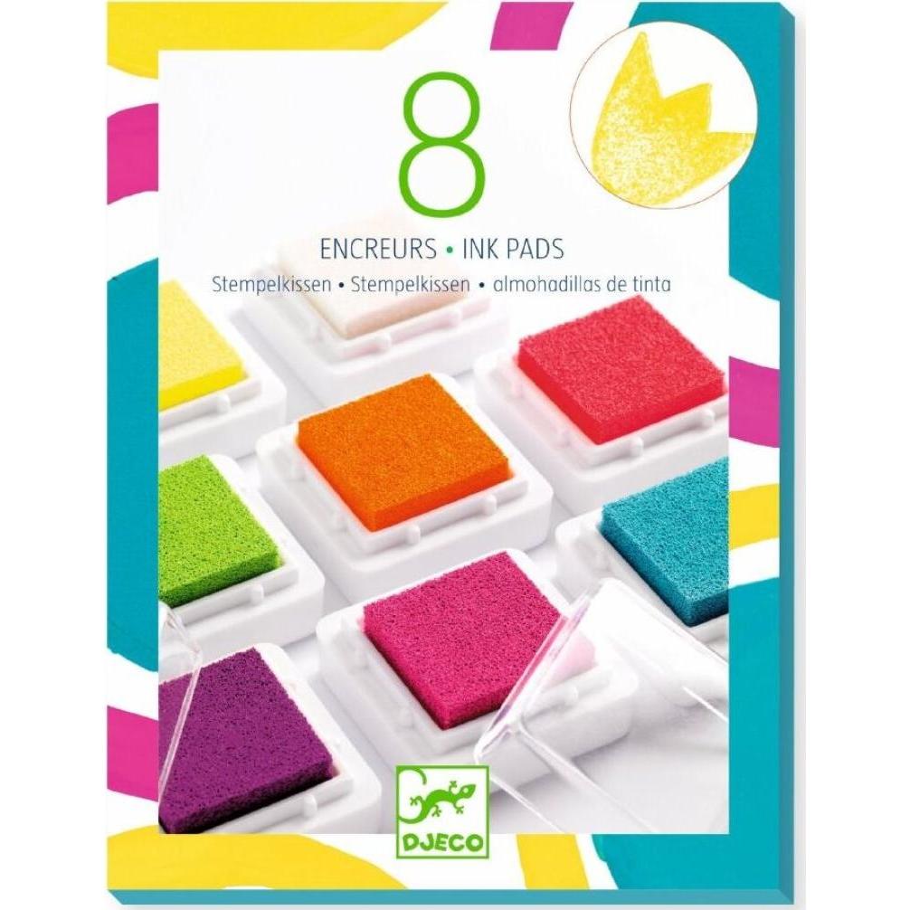 Djeco, Stempel, 8 Stempelkissen