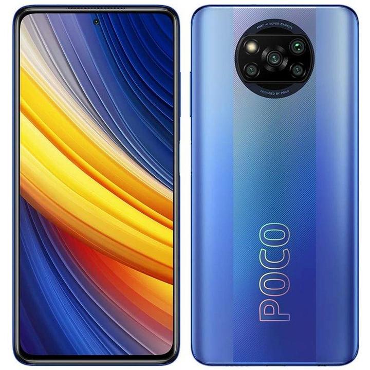 Produktbild Xiaomi Poco X3 (128 GB, Cobalt Blue, 6.67", Hybrid Dual SIM, 4G)