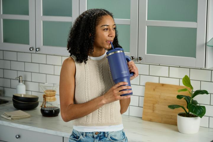 Produktbild Contigo Thermalock Tumbler Trinkhalmbecher 1.2L indigo (1.20 l)