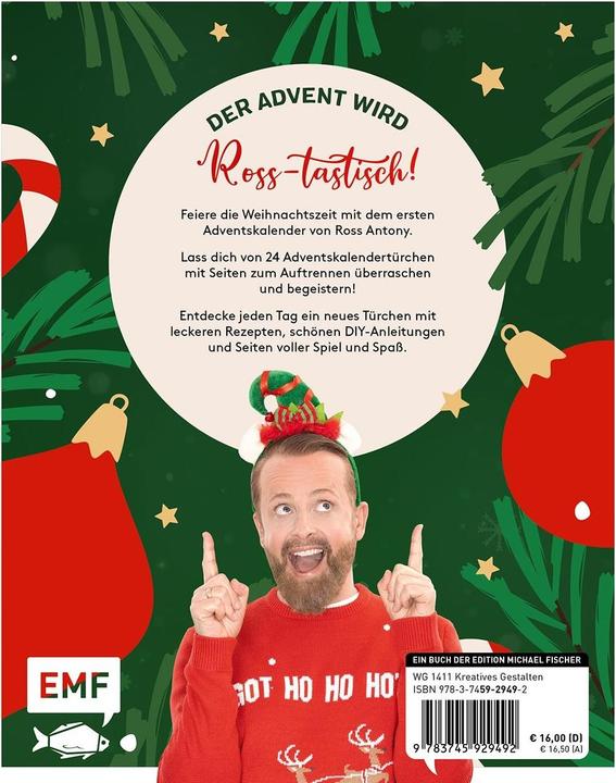 Actual product image Merry Christmas - Dein Adventskalender mit Ross Antony