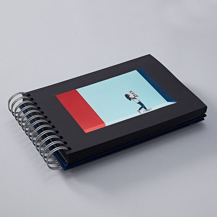 Produktbild Semikolon FOTORINGBUCH 25x16 45bSCHW MOSS (9 x 13 cm)