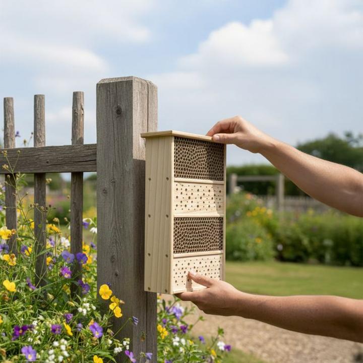 Actual product image Relaxdays bee box (Wild bees)