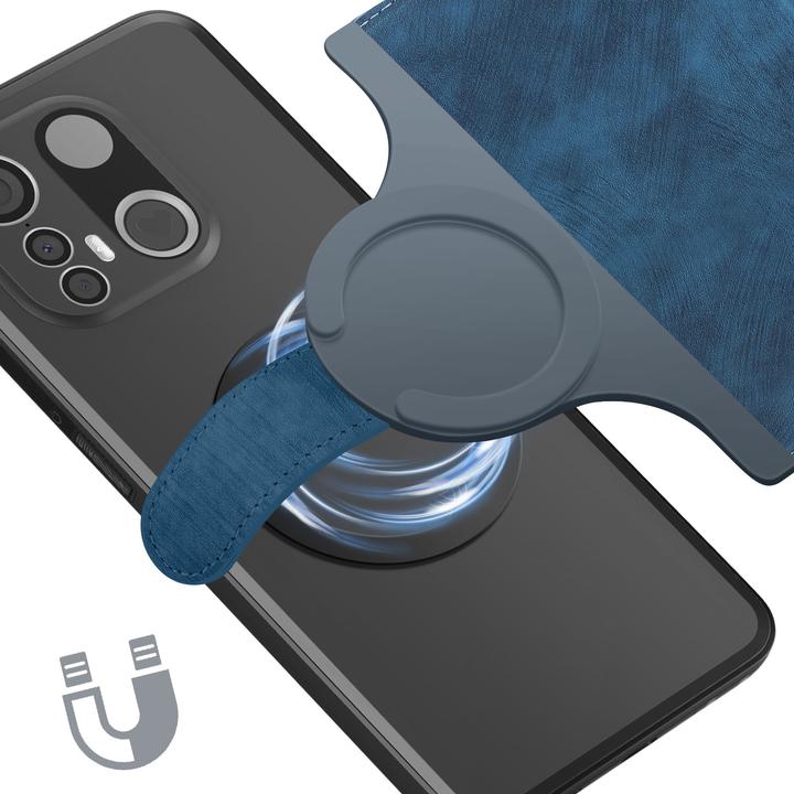 Image du produit Avizar MagSafe-Etui für Smartphone bis 6.4 Zoll Klapp Portemonnaie-Stil (Universel)