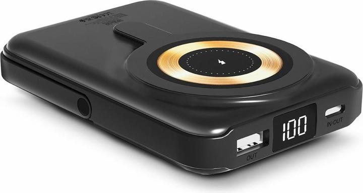 Actual product image Urban Factory WIFI MAGNEE POWERBANK 10.000MAH BLACK (10000 mAh, 15 W, 37 Wh)