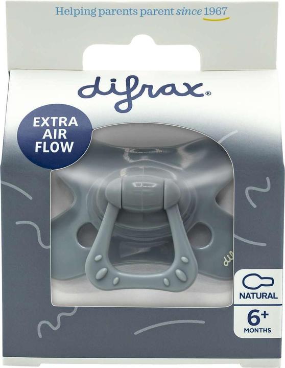 Produktbild Difrax Nuggi Natural 6+M UNI Silikon