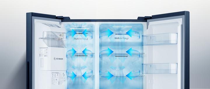 Immagine prodotto Hisense RS694N4TFE Frigorifero combinato Side-by-Side Freestanding E (562 l)