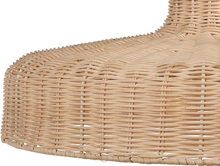 Produktbild Beliani Hängeleuchte Rattan natürlich TAMARIN (E27)