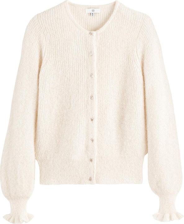 Immagine prodotto La Redoute Collections Cardigan con collo rotondo (M)