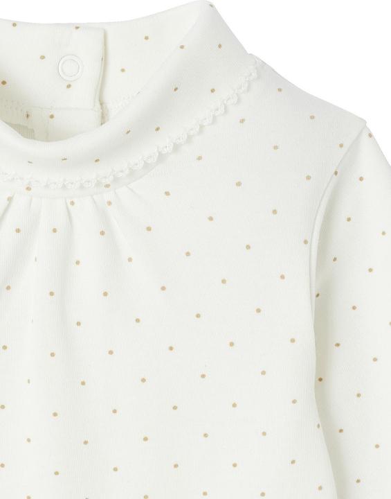 Produktbild Vertbaudet 2er-Pack Baby Bodys mit Rollkragen und langen Ärmeln (80)