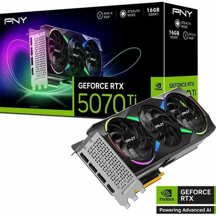 ［新品］PNY GeForce RTX 5070 Ti ARGB OC PNY GeForce RTX 5070 Ti ARGB OC - kopen bij Galaxus