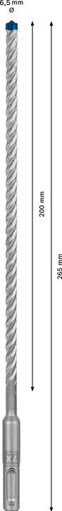 Image du produit Bosch Professional Zubehör Foret marteau Expert SDS plus-7X, 6,5 x 200 x 265 mm (6.5 millimètres)