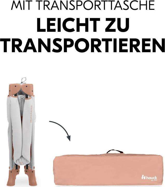 Produktbild Hauck Reisebetten Reisebett Set Dream N Play Plus inkl. Spielzelt (60 x 120 cm)